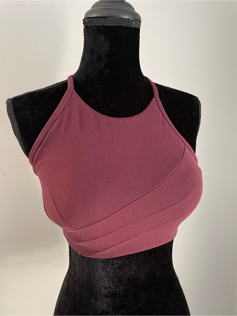Lululemon Flow Y wrap front sport bra